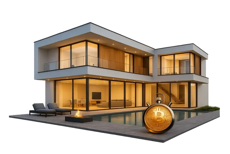 A verified RealScore Report showing crypto held in self-custody