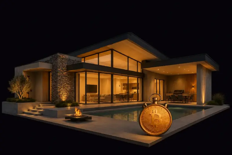 Buy real estate with Bitcoin