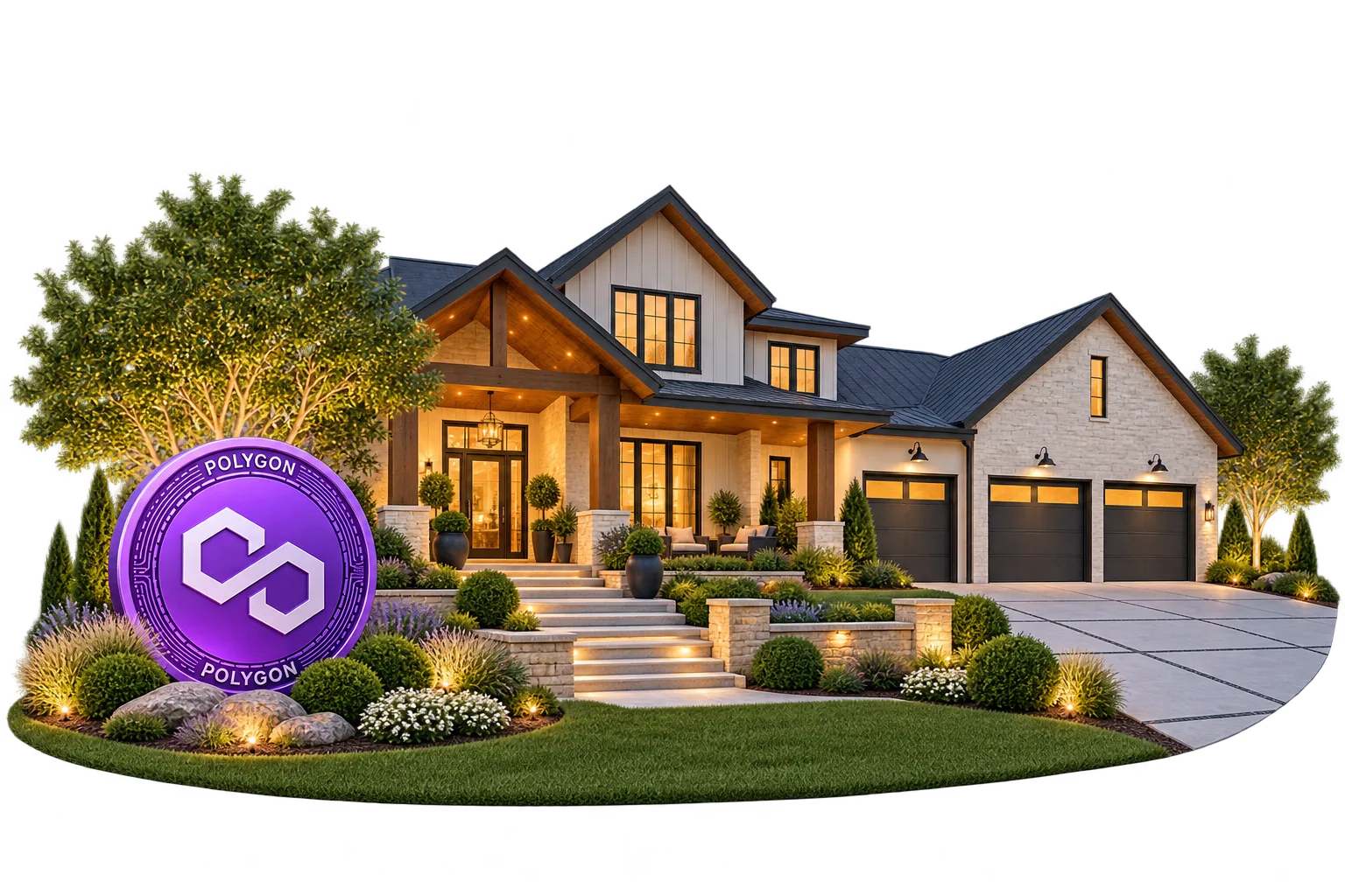 Home bought with Polygon (POL) through RealOpen