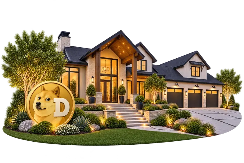Real estate buyer using Dogecoin