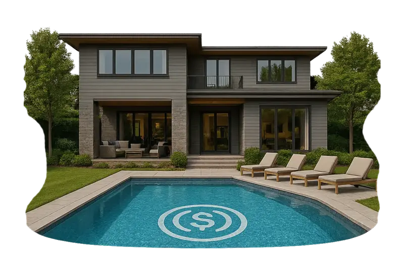Real estate buyer using USDC