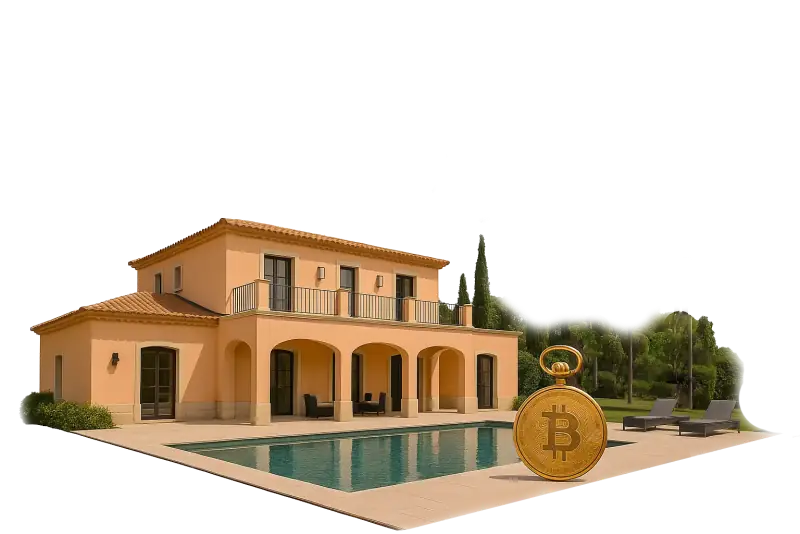 French property purchased with Ethereum