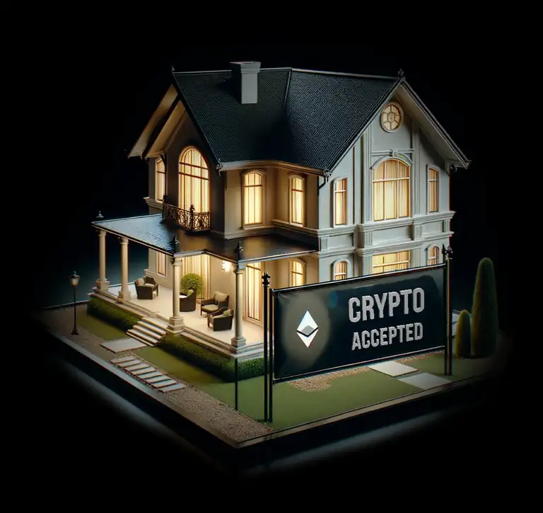 House for sale, crypto accepted