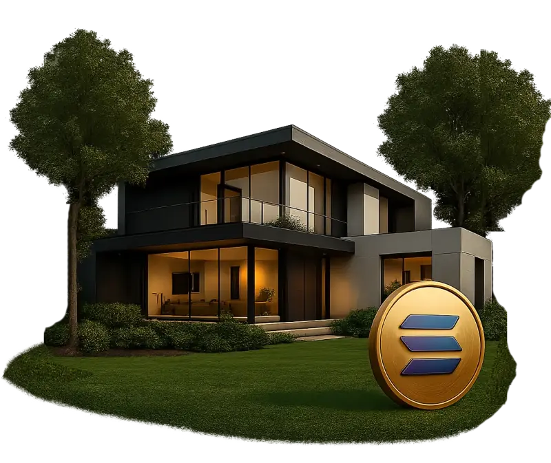 Luxury home purchased with Solana