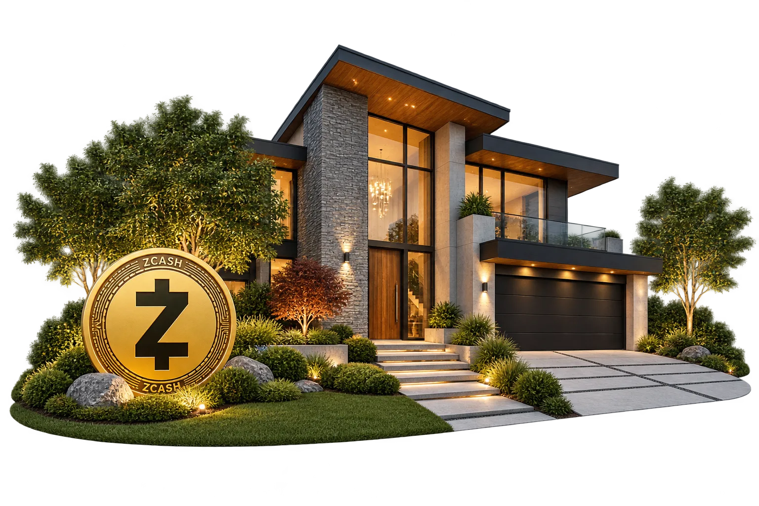 Luxury home bought with Zcash (ZEC) via RealOpen