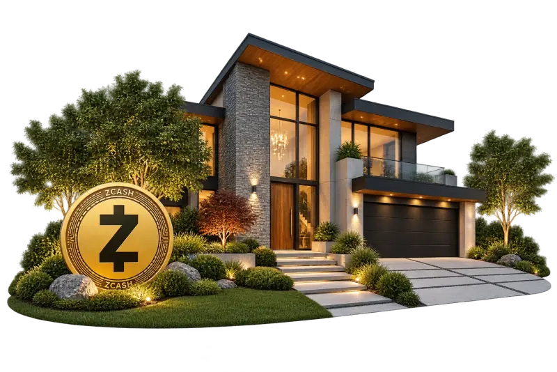 Real estate buyer using Zcash